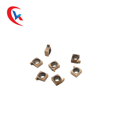 Model 6GR Otomatik Torna Aracı Bronz Kaplama Karbür Kanal Açma Uçları HRA91.8