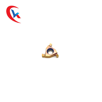 16ER PVD Kaplama 3 Kesme Kenarı Vb CNC Makineleri için Karbür Kanal Açma Uçları