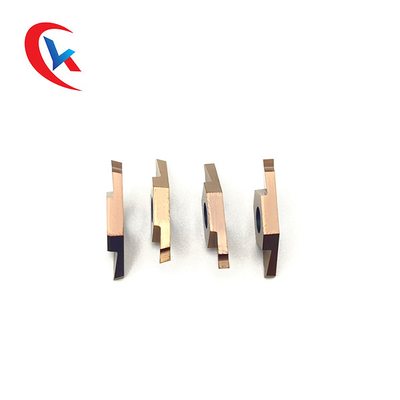 HRA 91.8 Takım Tezgahları TKF12R200-S16 Karbür Kanal Açma Uçları Eğimli Kesme Kenarı