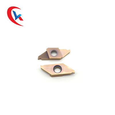 TKF16R200-S16 Döner tornalar için Yuva Genişliği 1,0-3,0 mm PVD Kaplama İşlemeKarbür Kanal Açma Uçları