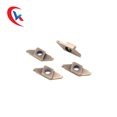 TKF16R200-S16 Döner tornalar için Yuva Genişliği 1,0-3,0 mm PVD Kaplama İşlemeKarbür Kanal Açma Uçları