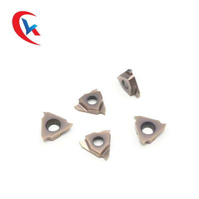 TGF32L100 3 Kesme Kenarlı PVD Kaplama Sol El Bıçağı Karbür Kanal Açma Uçları