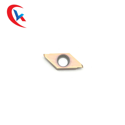 Diş Kesici TKFT12RB6000 Tornalama Tungsten Karbür Uçlar Bronz Kaplama HRA 91.8