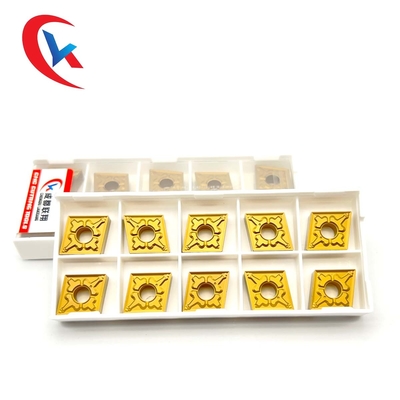 CNMG120404-TM Tungsten Karbür Uçlar Çelik Parçalar İçin Kimyasal Kaplama