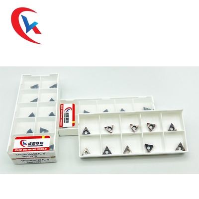 TPGH090202L-S 60° Kesme Kenarı Açısı İşleme için Tungsten Karbür Uçlar