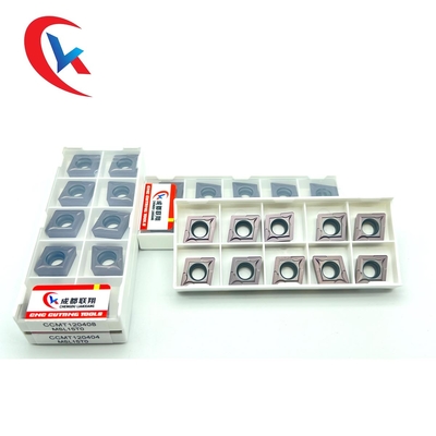 CCMT120404 Fiziksel Kaplama Tungsten Karbür Uçlar Aşınmaya Dirençli