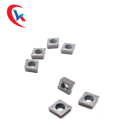 CCMT120404 Fiziksel Kaplama Tungsten Karbür Uçlar Aşınmaya Dirençli