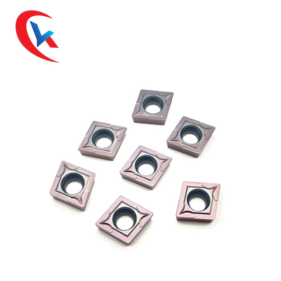 CCMT120404 Fiziksel Kaplama Tungsten Karbür Uçlar Aşınmaya Dirençli
