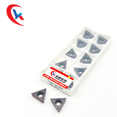TCMT16T304 CNC Makinesi Tungsten Karbür Uçlar Paslanmaz Çelik Kaplama