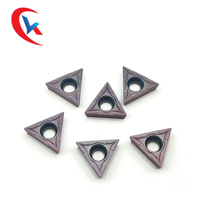 TCMT16T304 CNC Makinesi Tungsten Karbür Uçlar Paslanmaz Çelik Kaplama