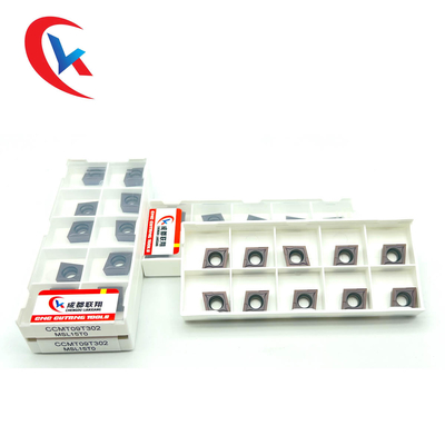 CCMT09T304 Tungsten Karbür Uçlar Paslanmaz Çelik Kaplama Fiziksel Kaplama