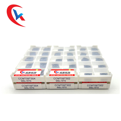 CCMT09T304 Tungsten Karbür Uçlar Paslanmaz Çelik Kaplama Fiziksel Kaplama