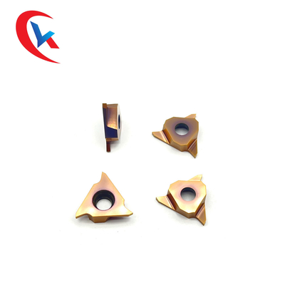 GBA43R100 Bronz Fiziksel Kaplama Üç Kesme Kenarı Kesme ve Kanal Açma Aracı Karbür Kanal Açma Uçları