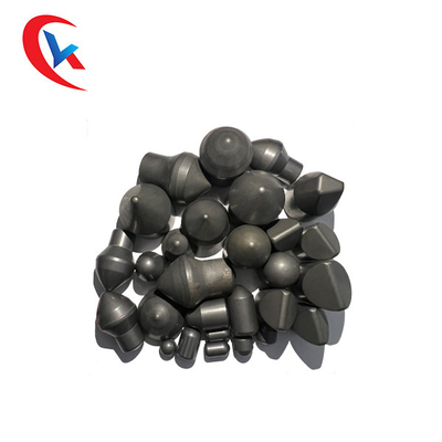 Cilalı Çimentolu Tungsten Karbür Düğmeler Taşlanmamış Yüksek Sertlik