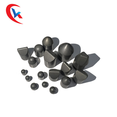 Cilalı Çimentolu Tungsten Karbür Düğmeler Taşlanmamış Yüksek Sertlik