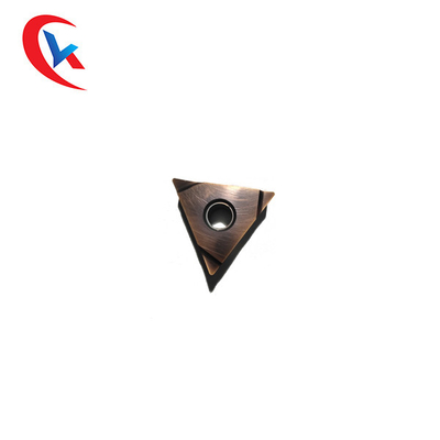 Silindirik Delikli Üçgen CNC Tungsten Karbür Uçlar Bitirme