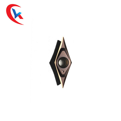 Aşınmaya Dayanıklı CNC Tungsten Karbür Torna Uçları VCGT110302ML Karbür Kanal Açma Uçları