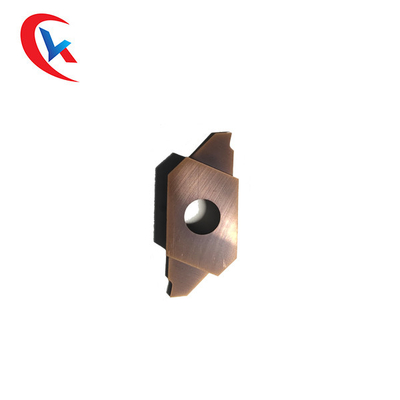 Metal Torna Tungsten Karbür Uçlar CTPA10ELK Aşınmaya Dayanıklı HRC 35 - 50 Karbür Kanal Açma Uçları
