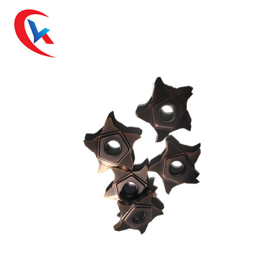 Kanal Açma Tungsten Karbür Uçlar PENTA 24N250 PVD CVD Kaplamalı Karbür Kanal Açma Uçlar