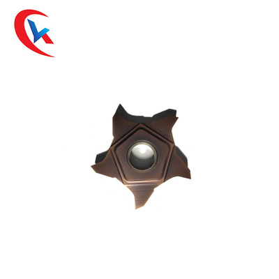 Kanal Açma Tungsten Karbür Uçlar PENTA 24N250 PVD CVD Kaplamalı Karbür Kanal Açma Uçlar