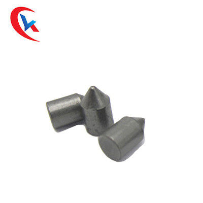 Çimentolu Tungsten Karbür İpuçları Yuvarlak, Çalı Çekiç Tungsten Karbür Aşınma Parçaları İçin Döner