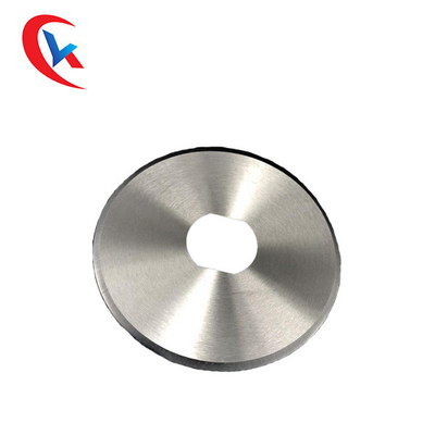 Tungsten Karbür Kesme Dairesel Eğme Bıçakları Metal Bobin Özelleştirilmiş