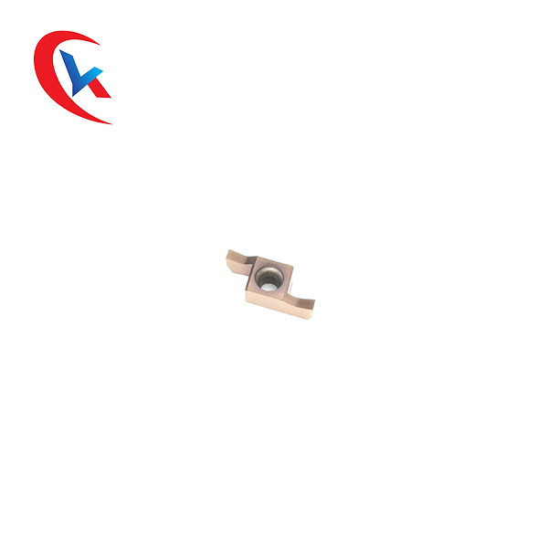 2 Kesme Kenarı GER-D HRA 91.8 Sertlik CNC Makineleri İçin Karbür Kanal Açma Uçları