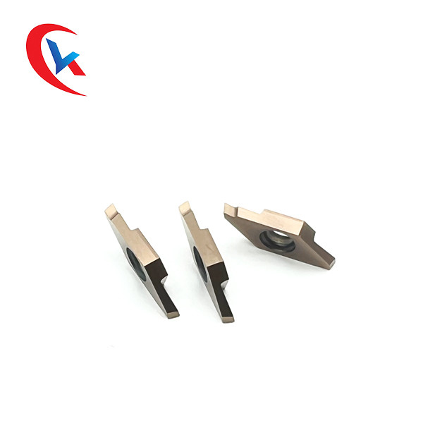 TKF12RL200-S16 Genişlik 0.5-2.0mm Döner Torna Yuvası İçin PVD Kaplama Uçları
