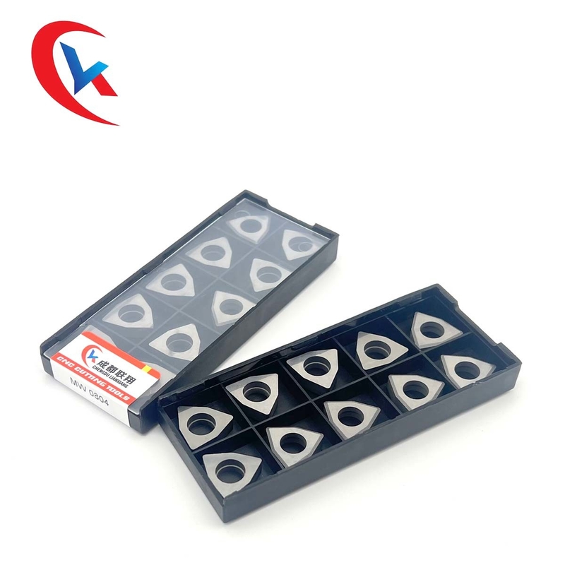 MW 0804 Karbür Altlık Karbür Takım Tutuculara Uygun Güçlü Aşınma Direnci Tungsten Karbür Takım