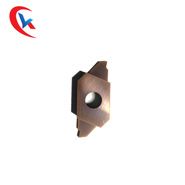 Metal Torna Tungsten Karbür Uçlar CTPA10ELK Aşınmaya Dayanıklı HRC 35 - 50 Karbür Kanal Açma Uçları