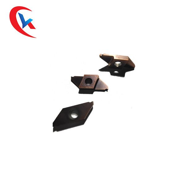 ISO Karbür CNC Kesici Takım Uçları ve Yüksek Aşınma Direnci PVC Kaplı Karbür Kanal Açma Uçları